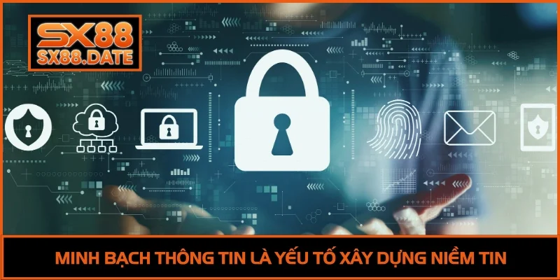 Chính Sách Bảo Mật SX88 - Cam Kết An Toàn Thông Tin Hàng Đầu Minh bạch thông tin là yếu tố xây dựng niềm tin
