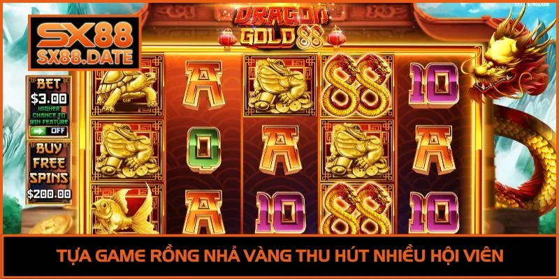 Nổ Hũ SX88 - Khám Phá Game Quay Hũ Thưởng Lớn 2025 Tựa game Rồng Nhả Vàng thu hút nhiều hội viên